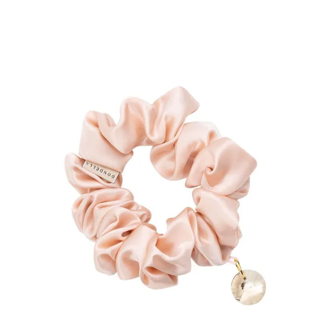 DONDELLA Luxury Silk Rose Scrunchie Hair Ring 10cm