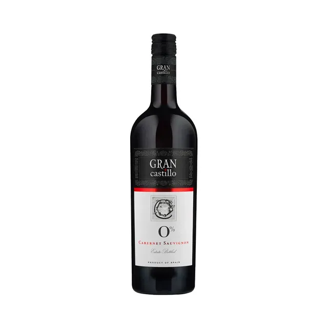 Alkoholivaba Cabernet Sauvignon, GRAN CASTILLO, 750 ml