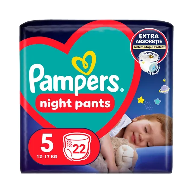 Öö püksmähkmed VP S5, PAMPERS, 22tk