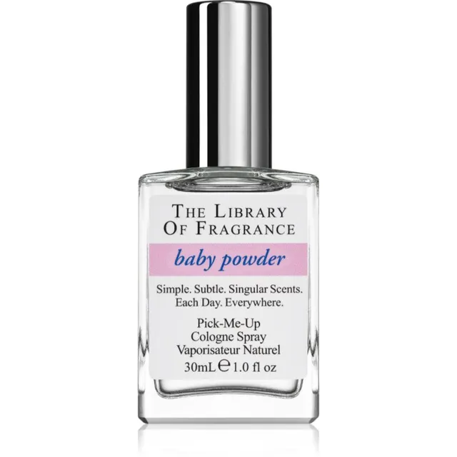 The Library of Fragrance Baby Powder Odekolonn unisex 30 ml