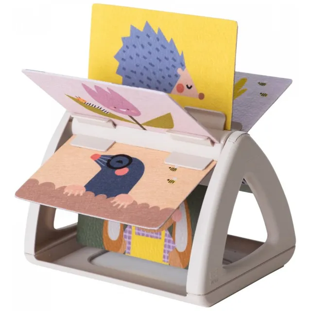 Taf Toys Tummy Time Spining Book Urban Garden pöörlev raamat 1 tk