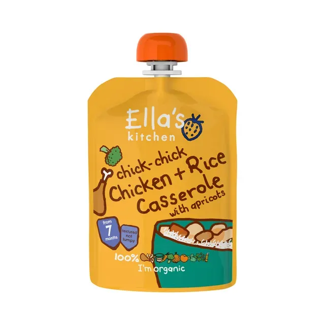 Kanaroog riisiga, ELLA'S KITCHEN, 130 g