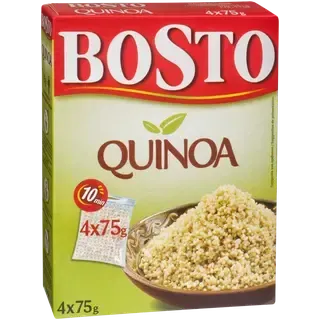 Quinoa, valge 4x75g, BOSTO, 300 g