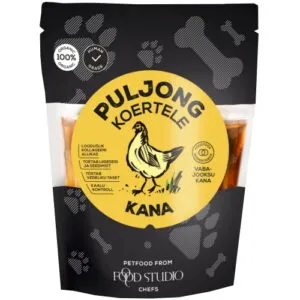 Food Studio kana puljong koertele 350ml