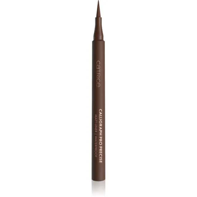 Catrice Calligraph Pro Precise Matt Liner Laia viltotsaga silmalainer veekindel varjund 020 Espresso Brown 1 ml
