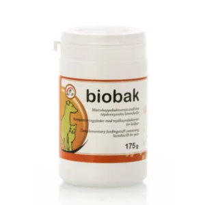 Biofarm Biobak piimhappepreparaat koertele, kassidele ja närilistele 175g