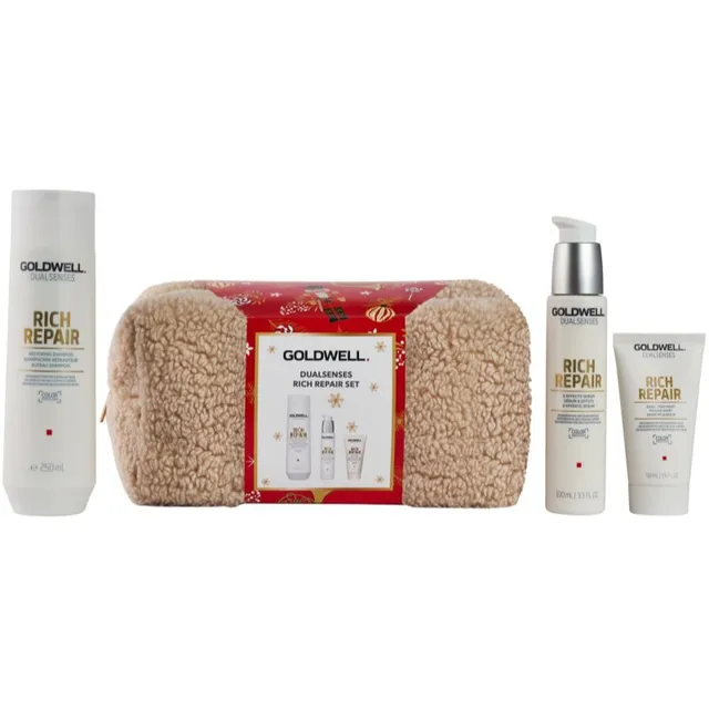 Goldwell Dualsenses Rich Repair Kinkekomplekt kuivadeleja kahjustatud juustele