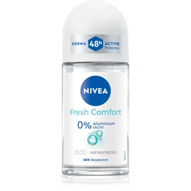 Nivea Fresh Comfort Alumiiniumsooladevaba rulldeodorant 48 tundi 50 ml