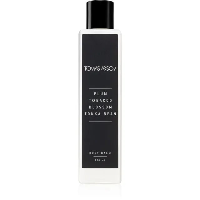 Tomas Arsov Plum Tobacco Blossom Tonka Bean Lõhnastatud kehapalsam niisutava toimega 200 ml