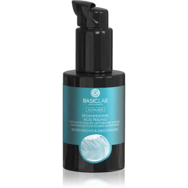 BasicLab Dermocosmetics Acidumis Õrn niisutav koorimine näole 30 ml