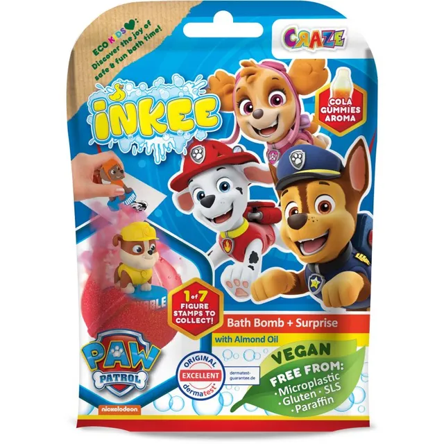 Craze INKEE Paw Patrol Vannipomm koos üllatusega 3y+ 1 tk