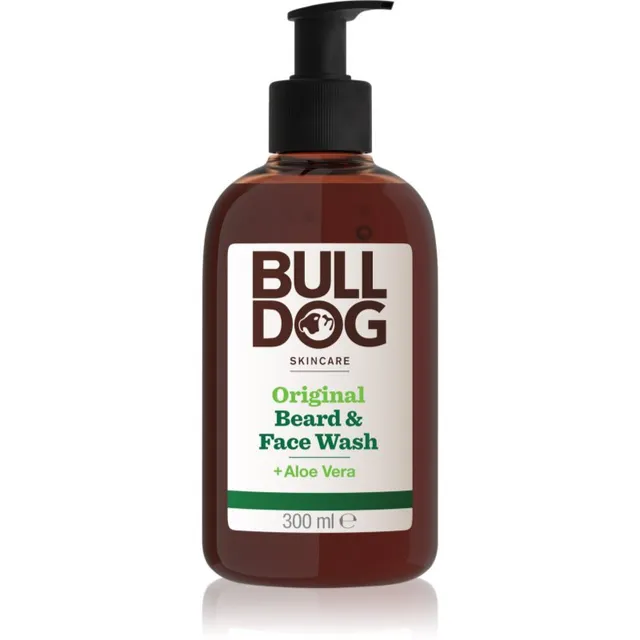 Bulldog Original Beard & Face Wash Puhastav geel meestele kaks-ühes 300 ml