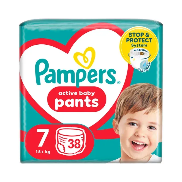 Püksmähkmed JP S7 38tk, PAMPERS, 38 tk