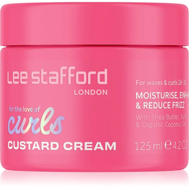 Lee Stafford For The Love Of Curls Custard Cream Lokke fikseeriv soengukreem 125 ml