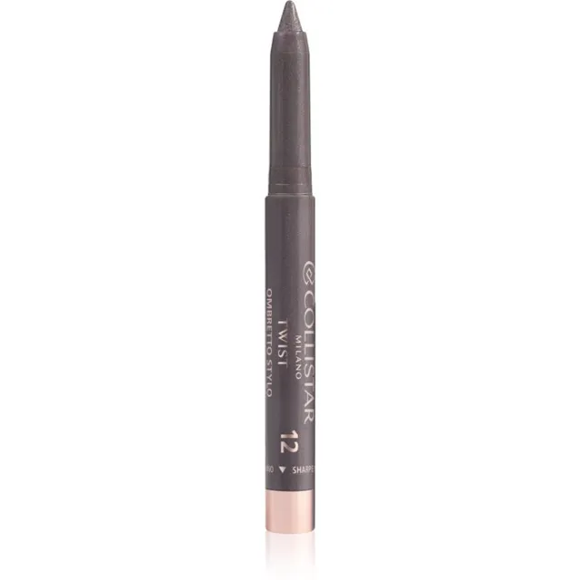 Collistar Twist Stylo Kauapüsiv pliiats-lauvärv veekindel varjund 12 - Smoky Gaze 1.4 g