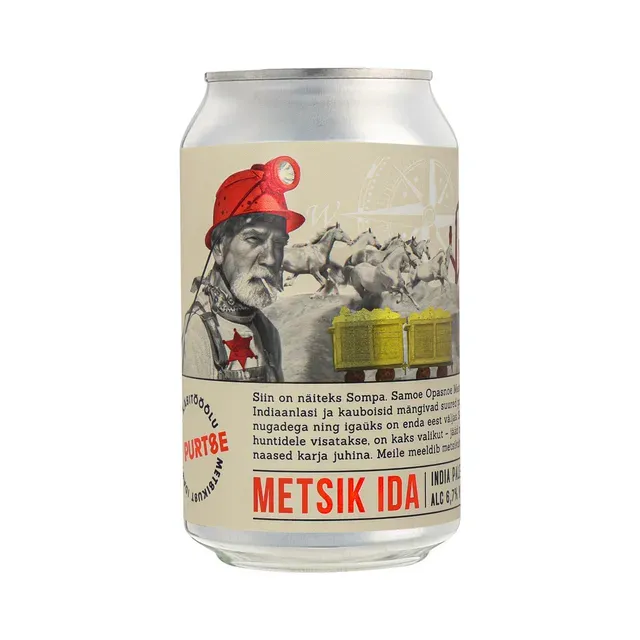 Õlu Metsik Ida IPA, PURTSE, 330 ml