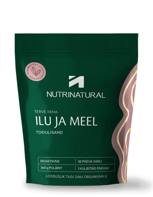 NUTRINATURAL ILU JA MEEL PULBER 360G