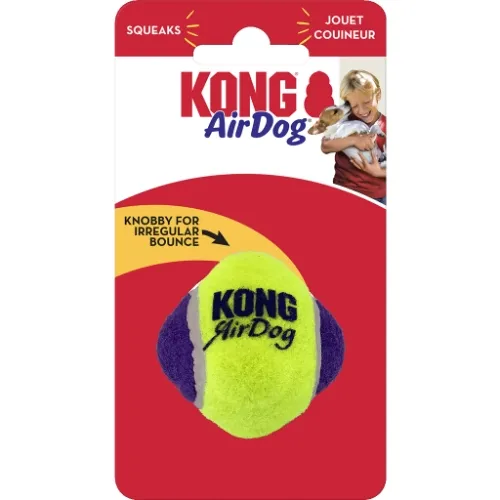KONG AirDog Squeaker Knobby mängupall koertele xs/s
