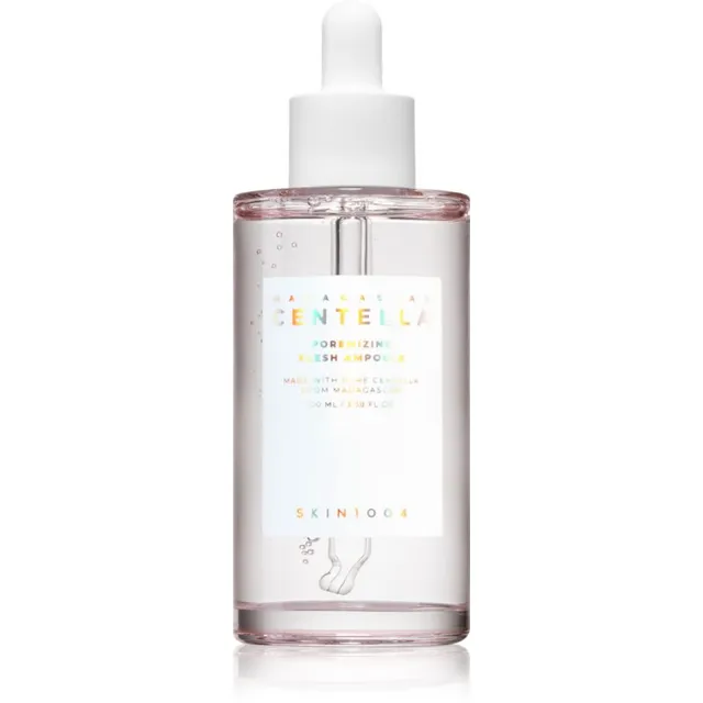 SKIN1004 Madagascar Centella Poremizing Fresh Ampoule Detoksifitseeriv nahaseerum nahka ühtlustava ja poore minimeeriva toimega 100 ml