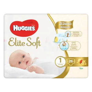 Huggies Extra Care 1 mähkmed 2-5kg 26tk