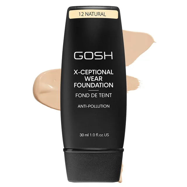 GOSH X-Ceptional Wear Foundation No.12 Natural 35ml