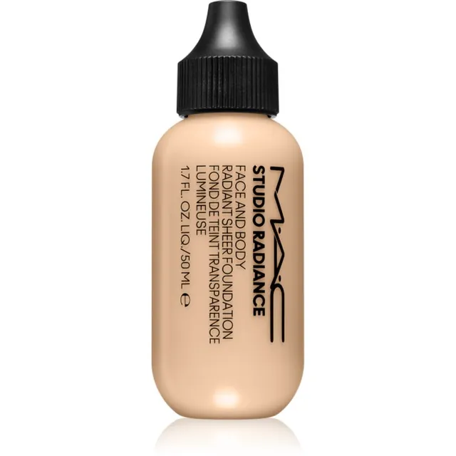 MAC Cosmetics Studio Radiance Face and Body Radiant Sheer Foundation Kerge jumestus näole ja kehale varjund C0 50 ml