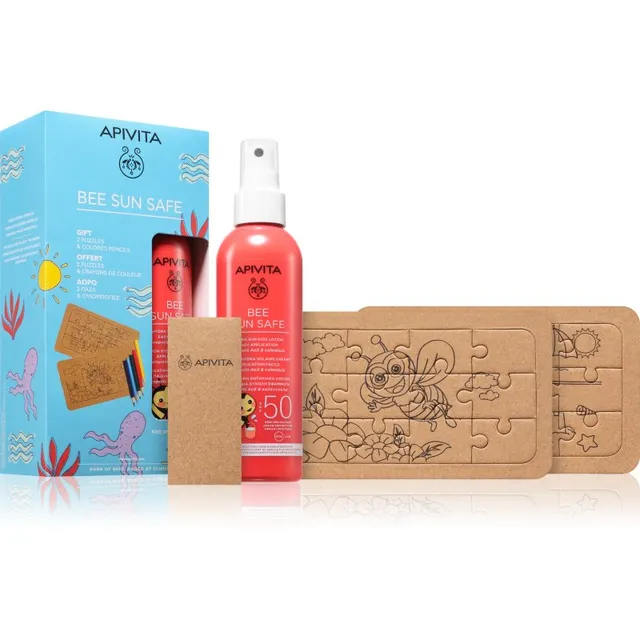 Apivita Bee Sun Safe Kids Gift Set Kinkekomplekt päevitamiseks SPF 50