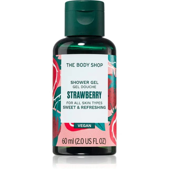 The Body Shop Strawberry Shower Gel Värskendav dušigeel 60 ml