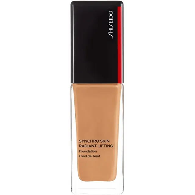 Shiseido Synchro Skin Radiant Lifting Foundation Advanced Sära andev, tõstev ja pinguldav jumestuskreem SPF 30 varjund 410 Sunstone 30 ml