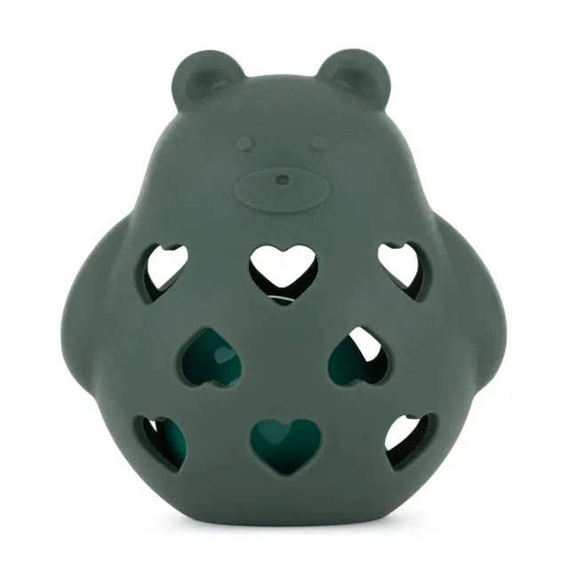 Petite&Mars Bear Basil 0m+ kõristi Misty Green 1 tk