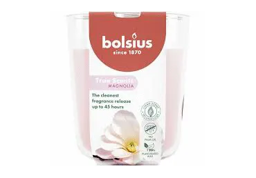 Küünal klaasis BOLSIUS magnol.