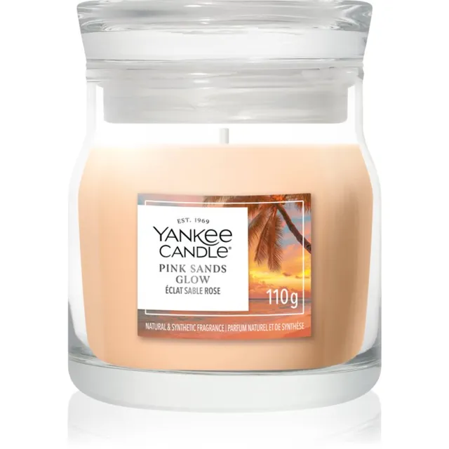Yankee Candle Pink Sands Glow lõhnaküünal Signature 110 g