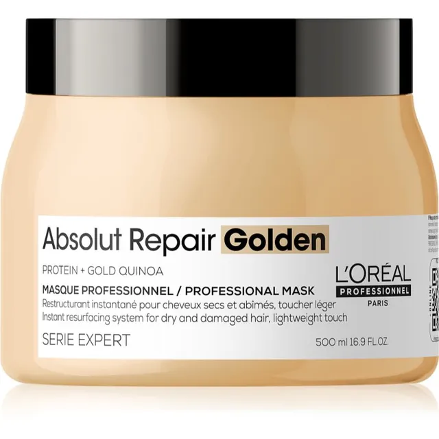L’Oréal Professionnel Serie Expert Absolut Repair Golden Taastav mask kuivadeleja kahjustatud juustele 500 ml