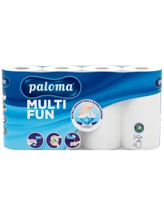 Paloma majapidamispaber Multifun 4 rulli 2-kihiline
