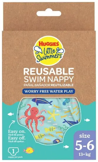 Huggies ujumispüksid Little Swimmers 5-6 alates 14kg 1tk Undersea