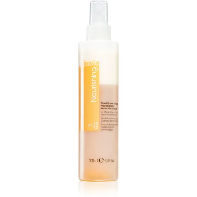 Fanola Nourishing Juustesse jäetav pihustatav palsam kuivadeleja kahjustatud juustele 200 ml