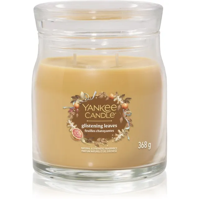 Yankee Candle Glistening Leaves lõhnaküünal signatuur 368 g