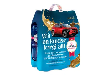 Min.vesi VÄRSKA Originaal 1.5Lx6 gas-tud