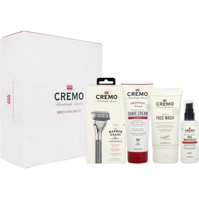 Cremo Smooth Skincare Kit Kinkekomplekt näole meestele