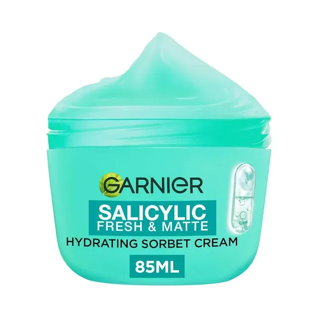 Sorbeekreem Pure Active Salicylic Fresh & Matte, GARNIER, 85ml