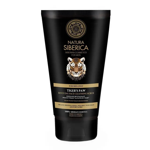 NATURA SIBERICA Men Tigers Paw Face Scrub 150ml