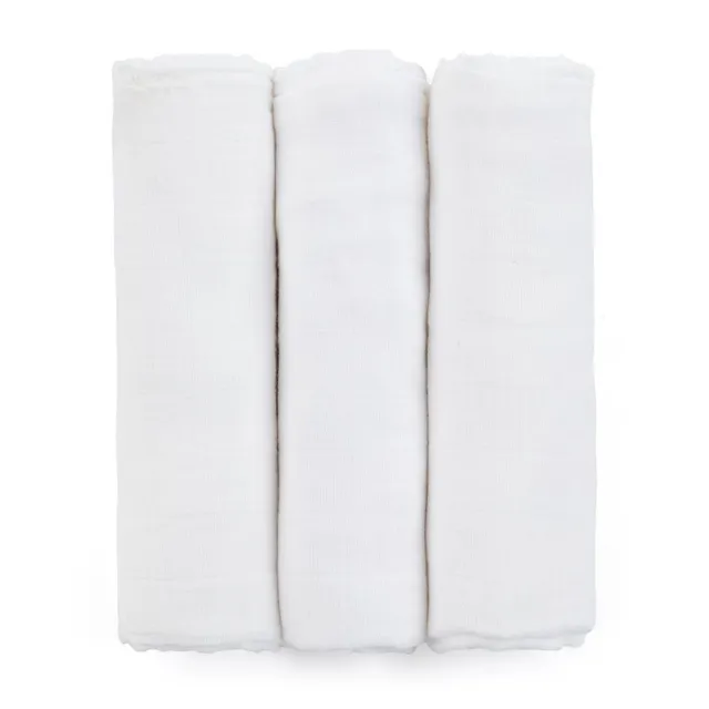 Petite&Mars Moussy riidest mähkmed Total White 68 x 68 cm 3 tk