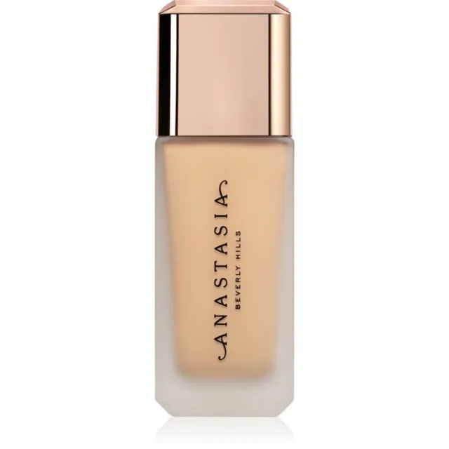 Anastasia Beverly Hills Impeccable Blurring Second-Skin Matte Foundation Vedel jumestuskreem keskmisest täieliku katvuseni varjund 3W 35 ml