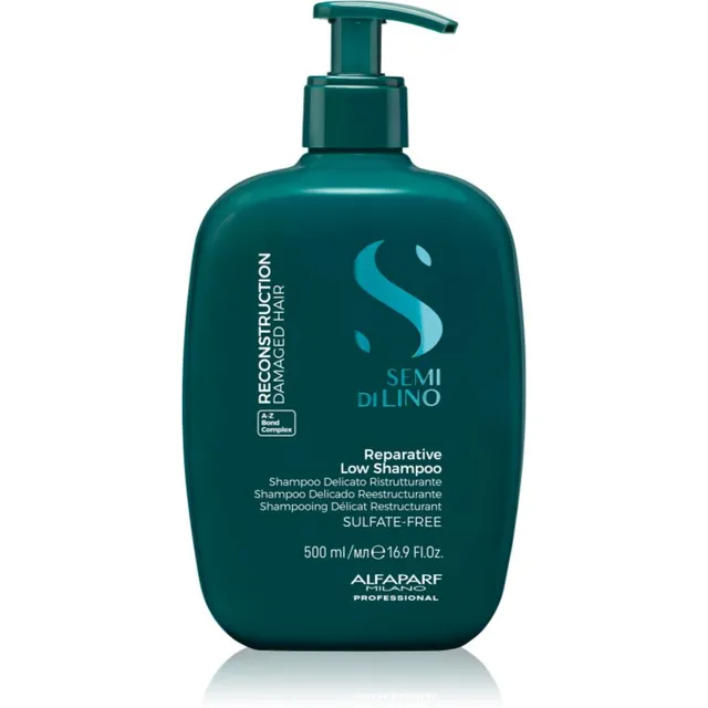 Alfaparf Milano Semi di Lino Reconstruction Reparative Taastav šampoon kahjustatud juustele 500 ml