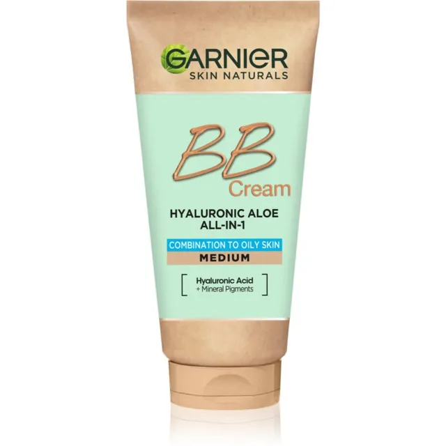 Garnier Skin Naturals BB Cream BB kreem rasusele ja kombineeritud nahale varjund 50 ml