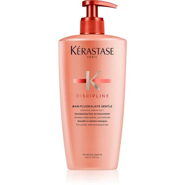 Kérastase Discipline Bain Fluidealiste Gentle Silendav šampoon ohjeldamatutele juustele 500 ml