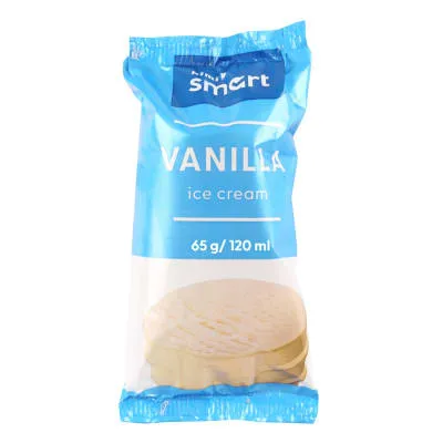 Jäätis vanillimaitseline Rimi Smart 65g/120ml