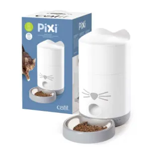Catit Pixi Smart Feeder automaatne toidujaam nutitelefoniga seadistamiseks kassidele