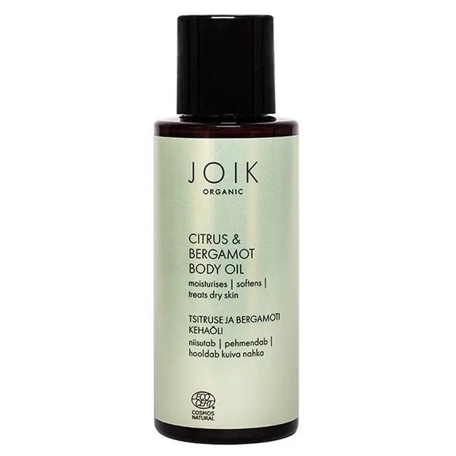 JOIK ORGANIC Tsitruse ja bergamoti kehaõli 100ml