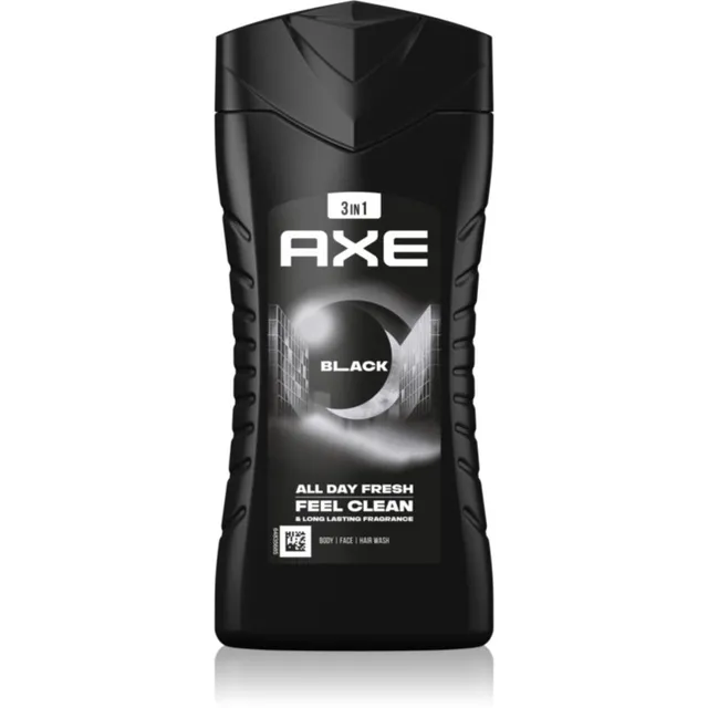 Axe Black Dušigeel näole, kehale ja juustele 250 ml